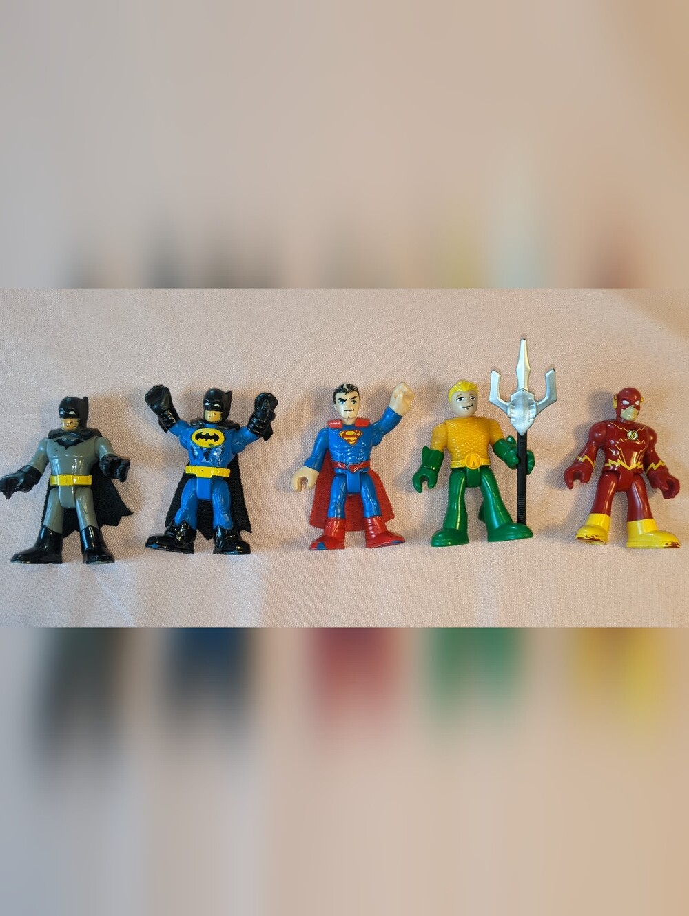 Imaginext DC Comics Superhero Action Figures Lot Of Five